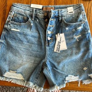 Judy Blue denim shorts NWT size Large